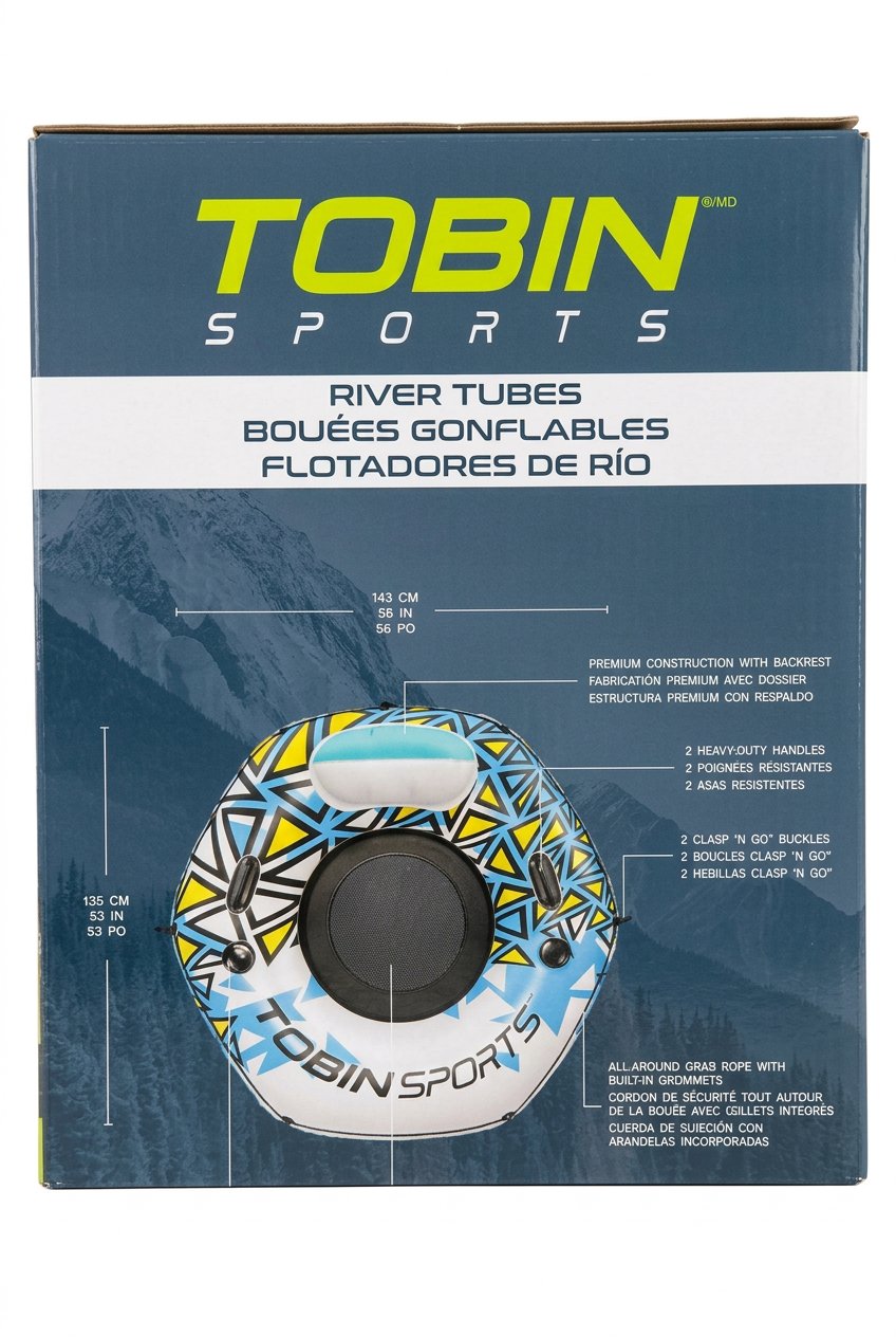 TOBIN Sports Whitewater Rush River Tubes, 2-Pack product photo 4