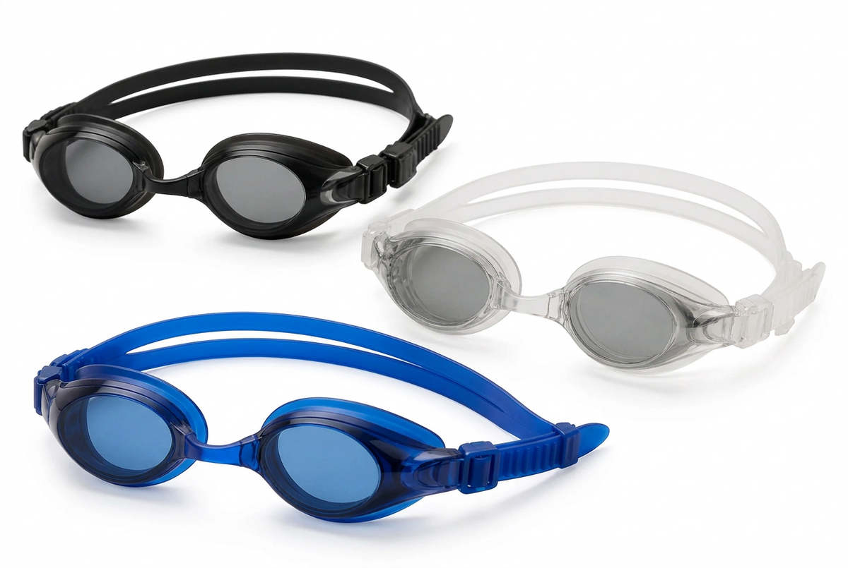 TYR Adult Swim Goggles 3-Pack included in the set